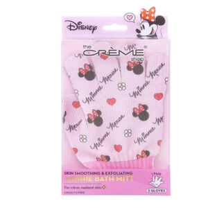 The crème  shop skin smoothing Minnie Mouse Bath Mitt